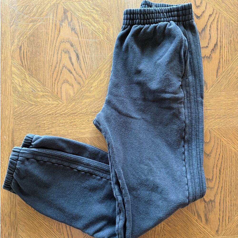 Yeezy Season 5 Sweatpants Men's S Gray Faded Logo Joggers